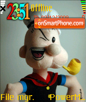 Capture d'écran Popeye Sailor thème