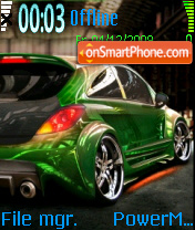 Opel Corsa 01 theme screenshot