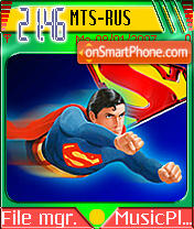 Superman 4 theme screenshot
