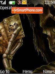 Death Poker theme screenshot