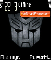Transformers 03 tema screenshot