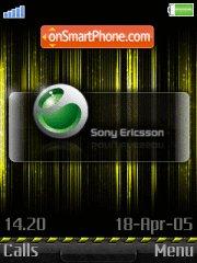 Capture d'écran Sony Ericsson+Mmedia thème