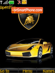 Lamborghini Cool theme screenshot