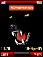 Panther Animated+Mmedia tema screenshot
