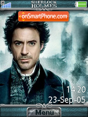 Sherlock Holmes+Mmedia theme screenshot