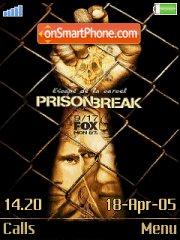 Capture d'écran Prison Break+Mmedia thème