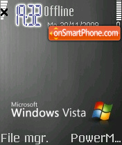 Windows Vista 10 es el tema de pantalla