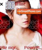 Emma Watson 12 tema screenshot