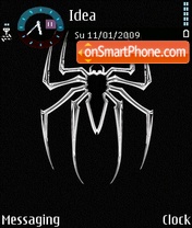 Chrome Spider tema screenshot