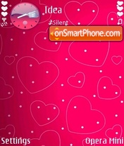 Capture d'écran To my Valentine thème