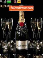 Champagne tema screenshot