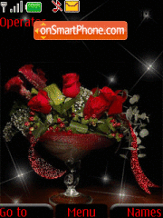 Red rose theme screenshot