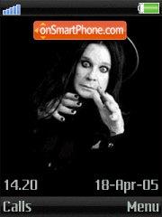 Capture d'écran Ozzy Osbourne thème