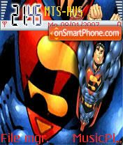 Capture d'écran Superman thème