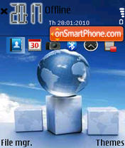 World 03 tema screenshot