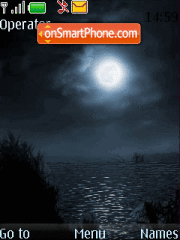 Full moon theme screenshot