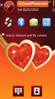 My Valentine 02 theme screenshot