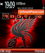 Liverpool FC 06 tema screenshot