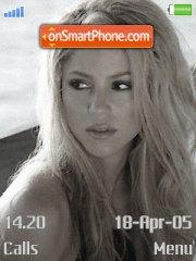 Shakira tema screenshot