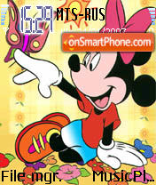 Minnie Mouse 1 theme screenshot