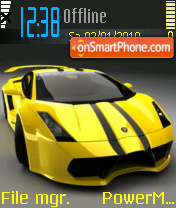 Ferrari 625 theme screenshot