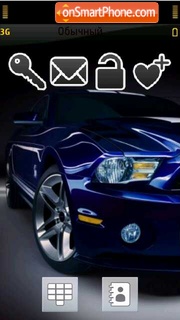 Mustang 18 tema screenshot