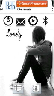 Lonely 10 theme screenshot