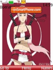 Sakura Haruno es el tema de pantalla