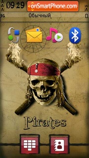 Скриншот темы Pirates 06
