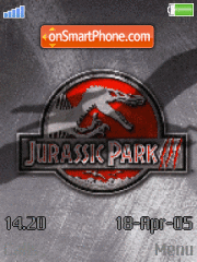 Capture d'écran Jurassic Animated thème