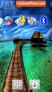 Maldives theme screenshot