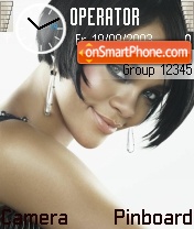Скриншот темы Rihanna 2