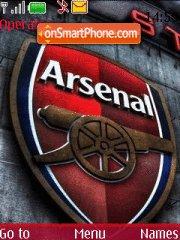 Arsenal tema screenshot