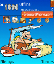 Capture d'écran Flintstones 01 thème