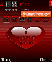 Love Mou tema screenshot