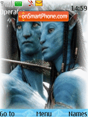Avatar tema screenshot