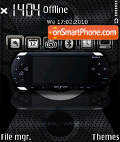Capture d'écran PSPFP1 Micons yI thème