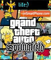 Gta Springfield theme screenshot