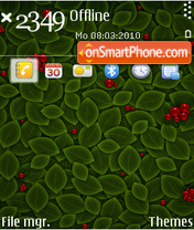 Green 05 theme screenshot