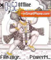 Capture d'écran Hanuman thème