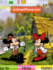 Mickry And Minnie tema screenshot