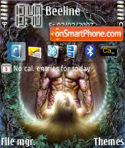 Capture d'écran Demon 2 thème