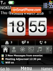 Windows Clock 02 tema screenshot