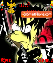 Bart tema screenshot