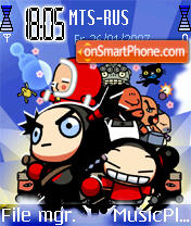 Pucca theme screenshot