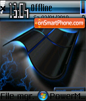 Electric Vista tema screenshot