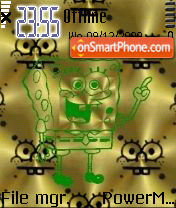 Capture d'écran Spongebob 16 thème