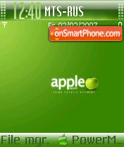 Apple Theme theme screenshot