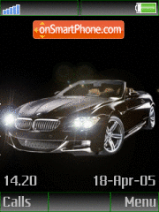 Capture d'écran BMW Z4 thème