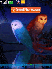 Owl 01 tema screenshot